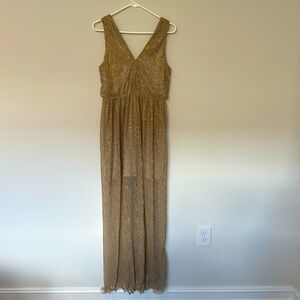 NWT Sparkle Maxi Dress